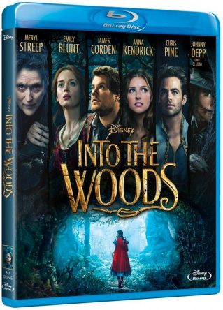 Locandina italiana DVD e BLU RAY Into the Woods 